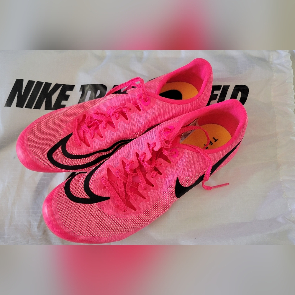 Nike JA Fly V4 size 6 NEW Track & Field pink